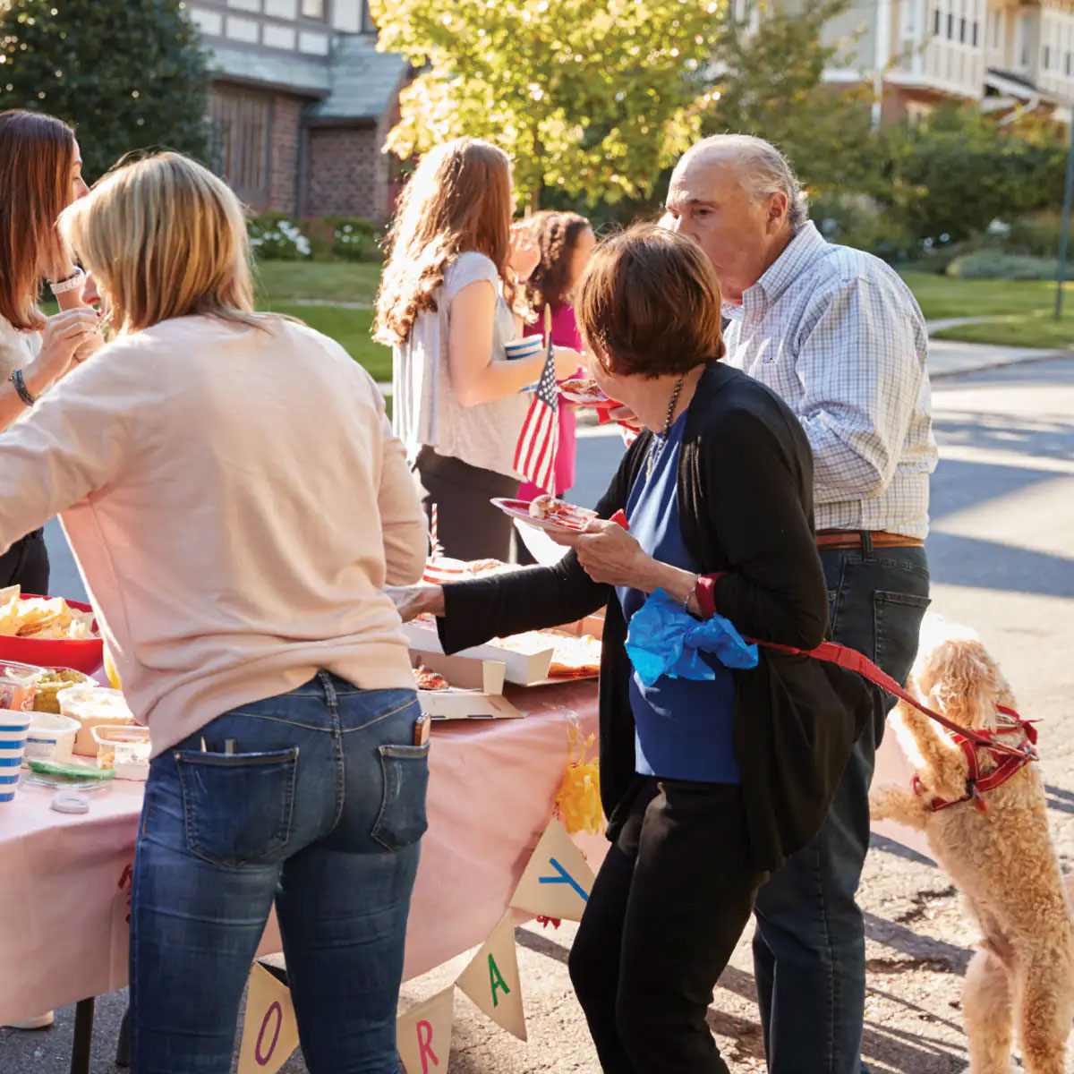 Block Party Scene